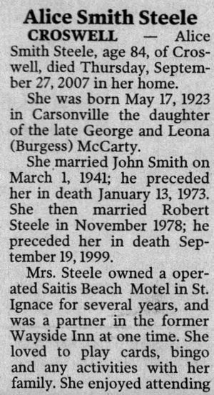 Fran Miles Motel (Saitis Beach Motel) - Sep 28 2007 Former Owner Passes Away